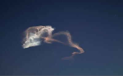 Апокалиптические красоты: запуск баллистической ракеты породил «космических медуз» в небе над Архангельском